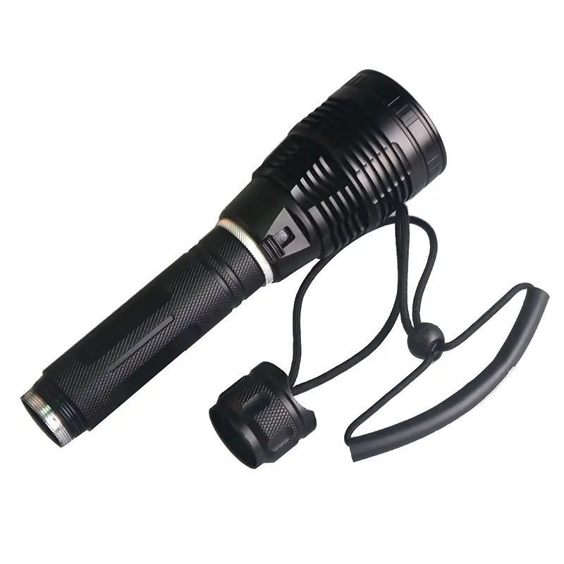 Diving P50 P70 Strong Light Long Shot Multifunctional High Power LED Waterproof Aluminum Flashlight