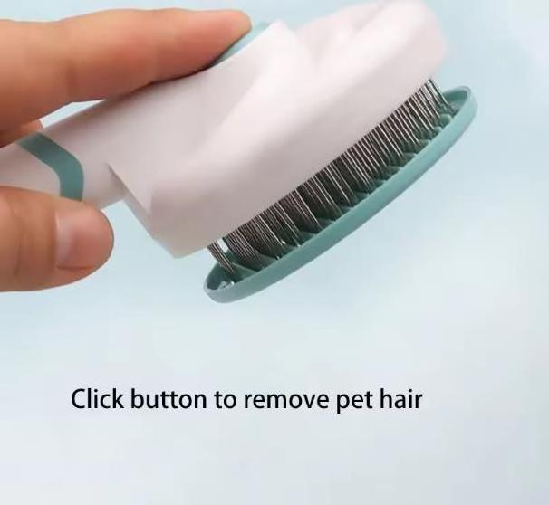 Self Cleaning Rotate Pet Grooming Massage Dog Cat Shedding Slicker Hair Remover Comb Brush