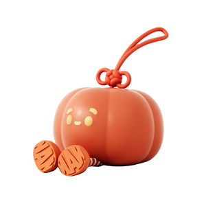 New 0.5W Cute Silicone Kids Night Light Small Lantern Pumpkin Clapping Light  Creative Gifts Spring Festival Atmosphere Lamp