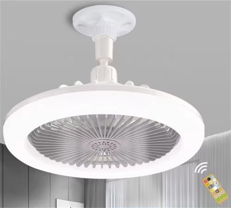 New LED Light Bulb E27 Screw Suction Hanging Dual Purpose Fan Light Ceiling Mounted Ceiling Fan Kitchen Bathroom Balcony Lights