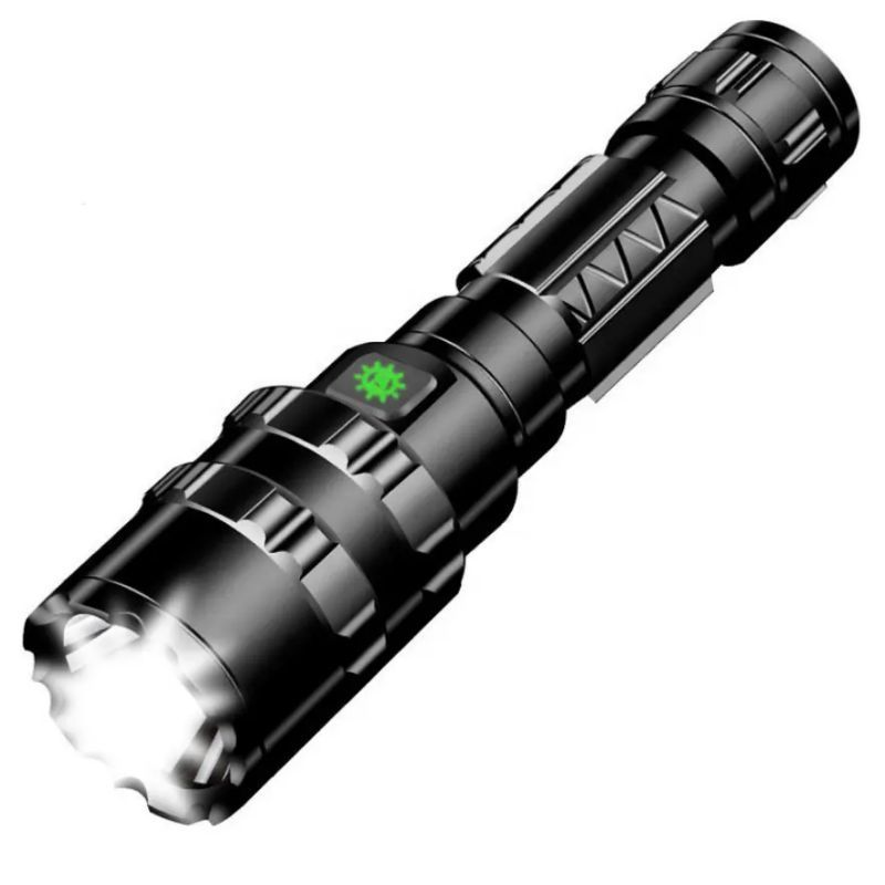 Powerful Flashlight USB Rechargeable L2 Super Bright Outdoor Waterproof Aluminum Alloy Tactical LED Flashlight