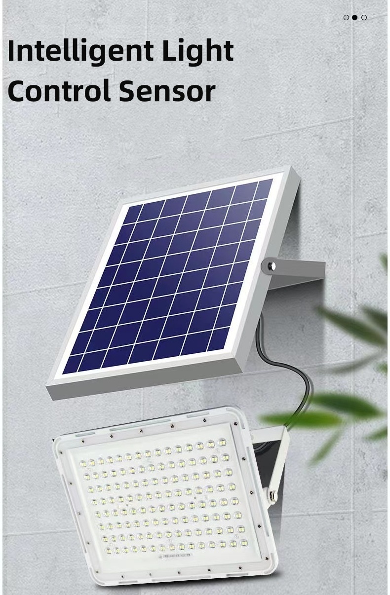 Customized Solar Outdoor Garden Light High Power Super Bright Rainproof Indoor Household LED Street Light 2PCS Lamp