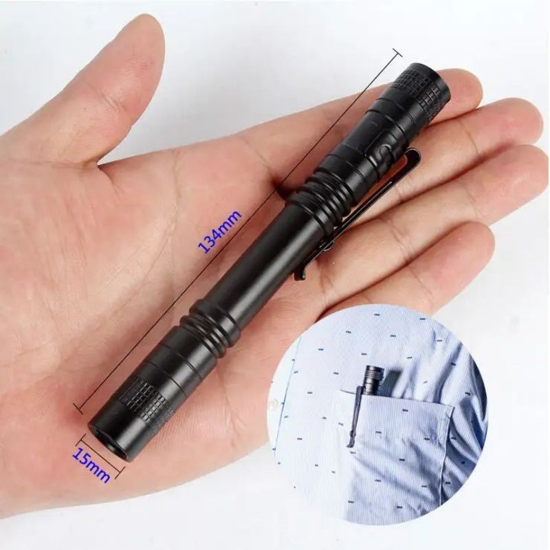 Hot Sale High Power Aluminium Alloy Pen Light Mini Fat Penlight LED Tactical Mini Flashlight