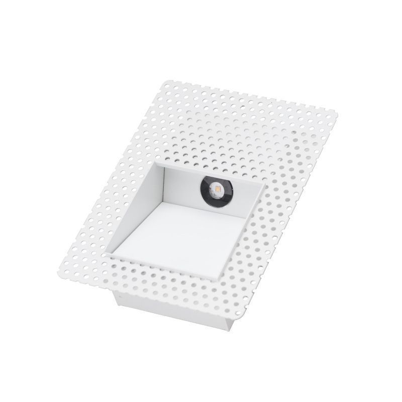 Borderless Embedded LED Human Sensor Footer Light Smart Corner Steps Hotel Treads Staircase Aisle Lights