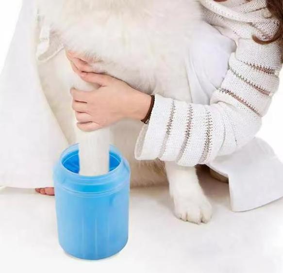 Pet Dogs Feet Quickly Cleaning Foot Washer Washing Cup Wash Tool Portable Pet Dog Paw Cleaner paws washer