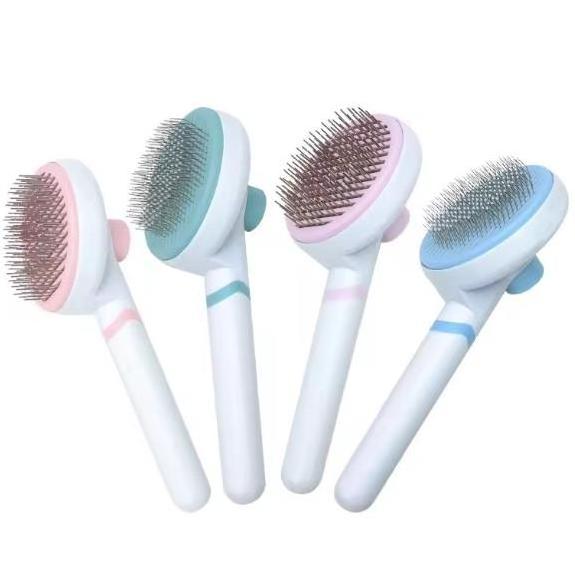 Self Cleaning Rotate Pet Grooming Massage Dog Cat Shedding Slicker Hair Remover Comb Brush