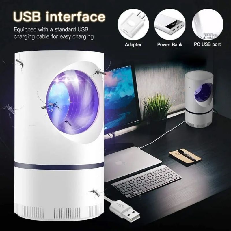 New Indoor USB Powered UV LED Electronic Mosquito Killer Lamp Waterproof Mosquito Killer Bug Zappers For Indoor Home