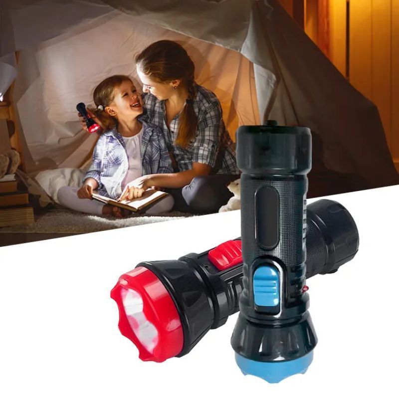 LED Strong Light Emergency Flashlight Household Rechargeable Hotel Guesthouse Outdoor Small Flashlight