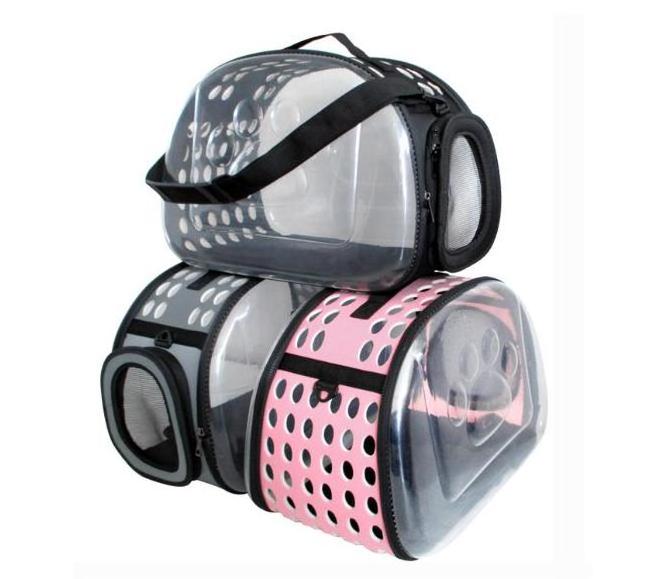 Breathable Portable Waterproof EVA Pet Carrier Travel Bag