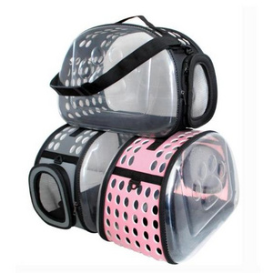 Breathable Portable Waterproof EVA Pet Carrier Travel Bag