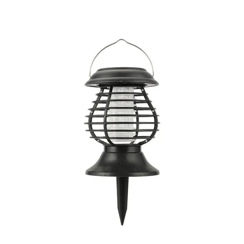 Pest Control Lamp Portable Bug Zapper Mosquito Killer Lamp Waterproof Solar Power UV Mosquito Trap