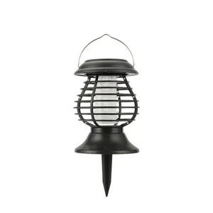 Pest Control Lamp Portable Bug Zapper Mosquito Killer Lamp Waterproof Solar Power UV Mosquito Trap