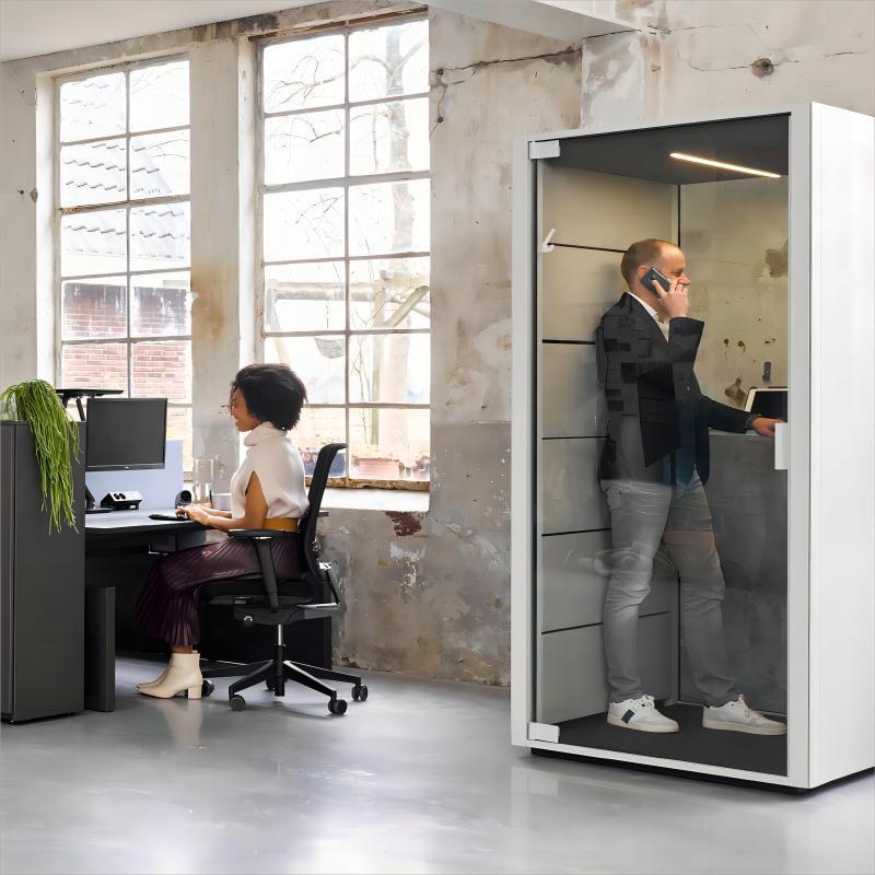 Soundbox Noise Reduction Office Pod Acoustic Office Meeting Box Sound Proofing Private Telephone Office