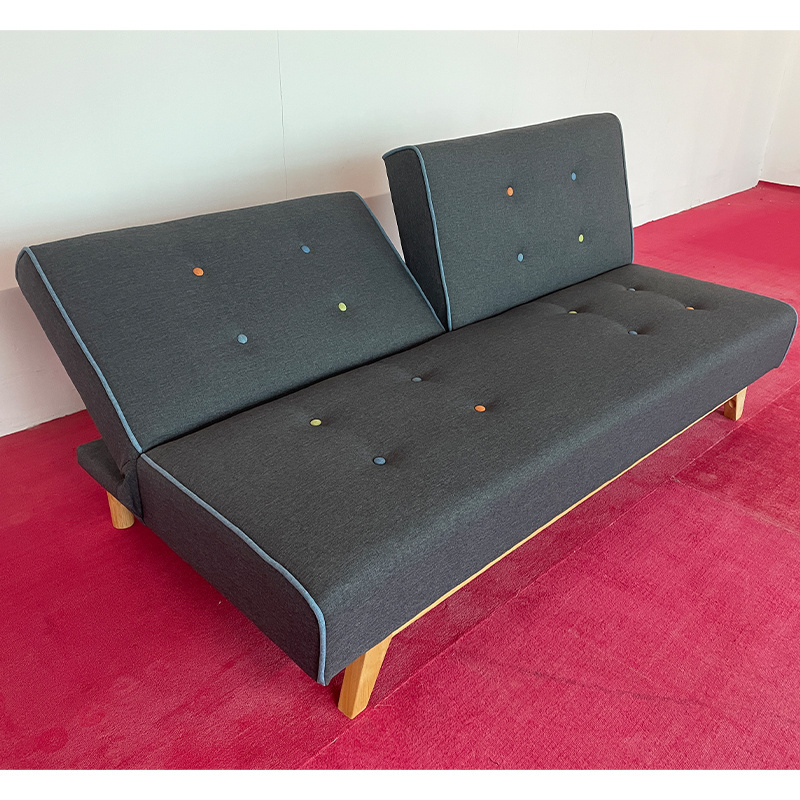 Folding mechanism modern nordic indoor fabric futon sofa cama customized wholesale futon low prices sofa beds