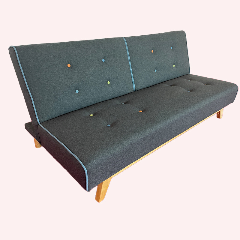 Folding mechanism modern nordic indoor fabric futon sofa cama customized wholesale futon low prices sofa beds