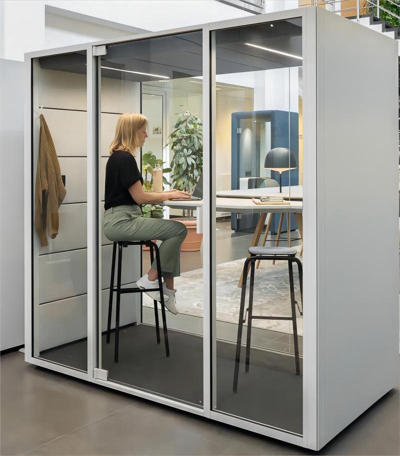 New Style Silence Private Indoor Office Pod Soundproof Mobile Recording Studio Booth