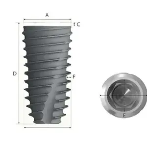 Factory supply price Implant Dental Unit Sla Surface Implant System Dental