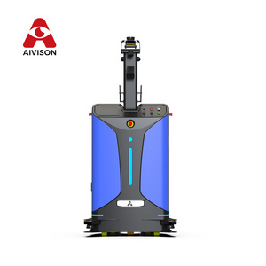 Aivison AGV robot for pallet warehouse battery mobile pallet jack transfer trolley automatic pallet truck stacker forklift