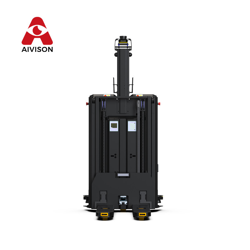 Aivison AGV robot for pallet warehouse battery mobile pallet jack transfer trolley automatic pallet truck stacker forklift