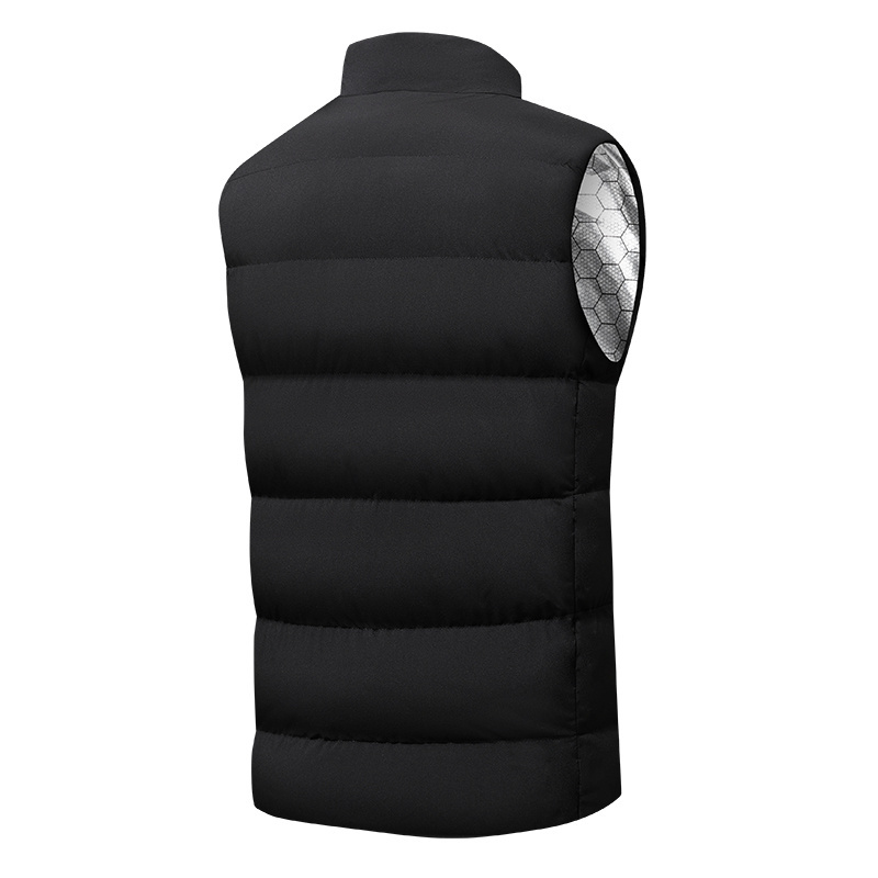 Charging and heating vest graphene heating suit intelligent anti cold fever vest men's and women's vest