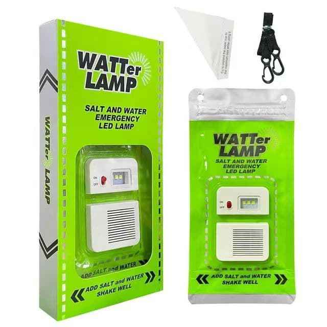 2024 New Salt Water Lamp Lantern camping light suitable for power outage lights emergency survival kit