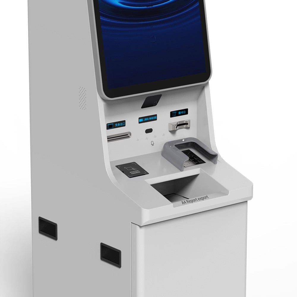 Custom touch screen bill payment banking atm machine cash atm solution atm system