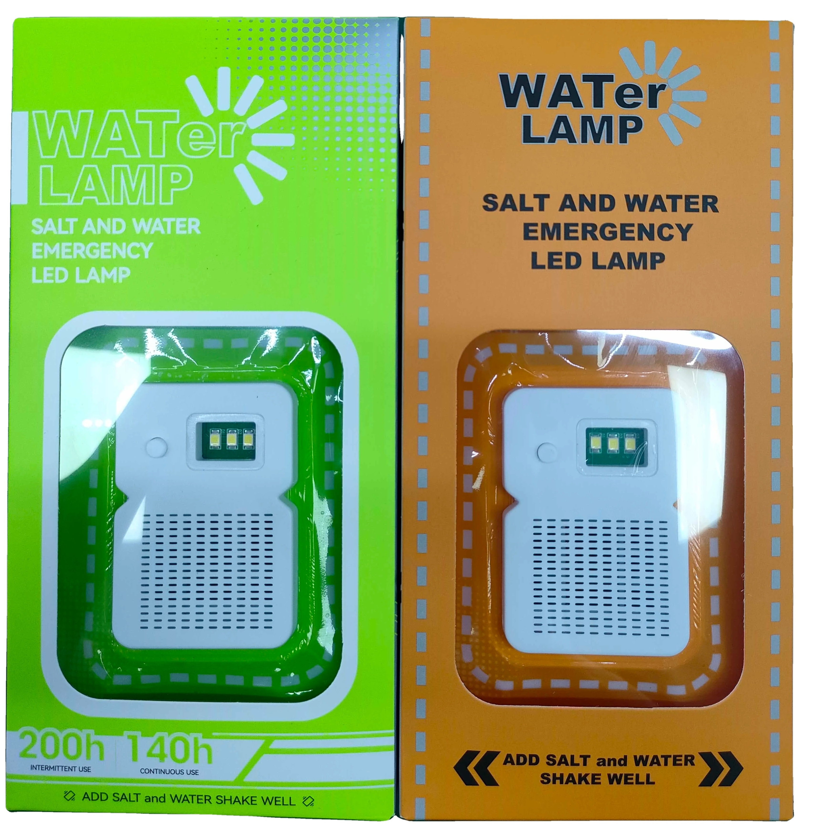 2024 New Emergency Lights Portable Camping Light Lamp, Natural Energy Salt Water Lamp Lantern for Survival Kits Hiking Fishing