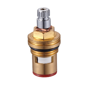 Fast open brass sanitary ware fitting ceramic disk faucet ceramic cartridge mixer valve