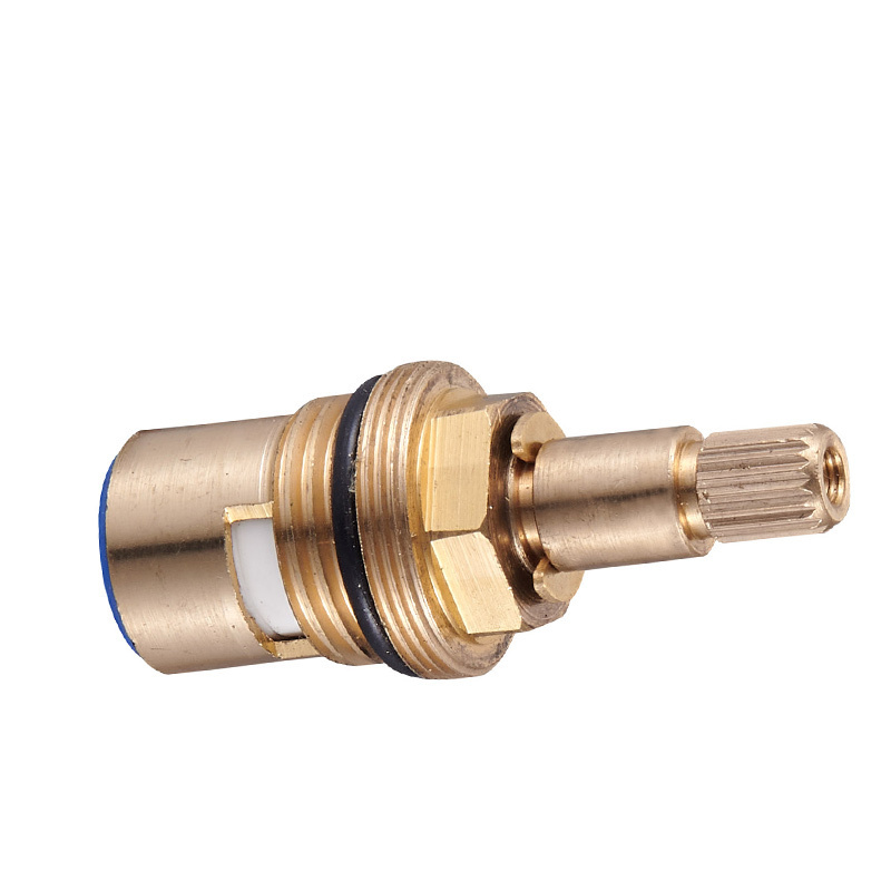 Kitchen Brass Stems Cartridges tub shower valve ceramic disc hot Cold water faucet cartridge repair parts