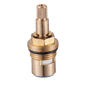 Kitchen Brass Stems Cartridges tub shower valve ceramic disc hot Cold water faucet cartridge repair parts