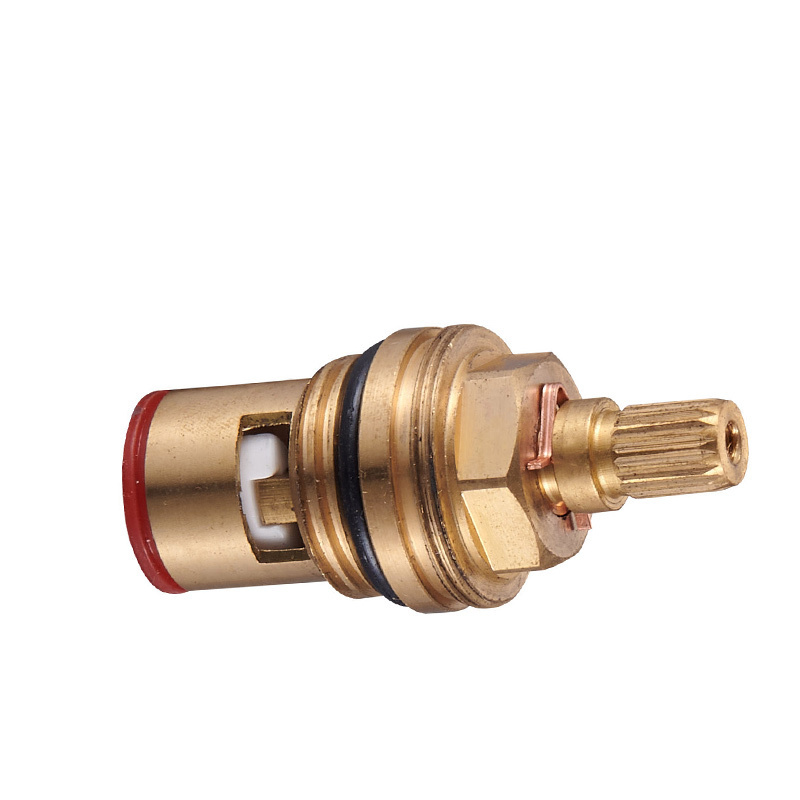 Fast open faucet fitting brass ceramic cartridge faucet brass ceramic disk