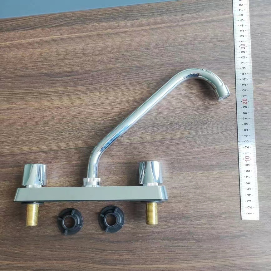 South America standard kitchen sink faucet taps with long neck pipe