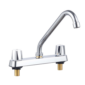 South America standard kitchen sink faucet taps with long neck pipe