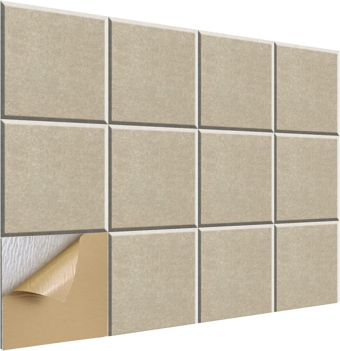 Self-Adhesive sound Proof Absorbing Sound Proof Foam Panels  Sound Proof Foam Panels