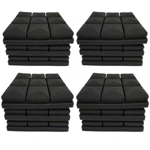 Studio Wedge Tiles Acoustic Foam Soundproof Insulation Wall Panel Noise Absorbing Sponge Pad