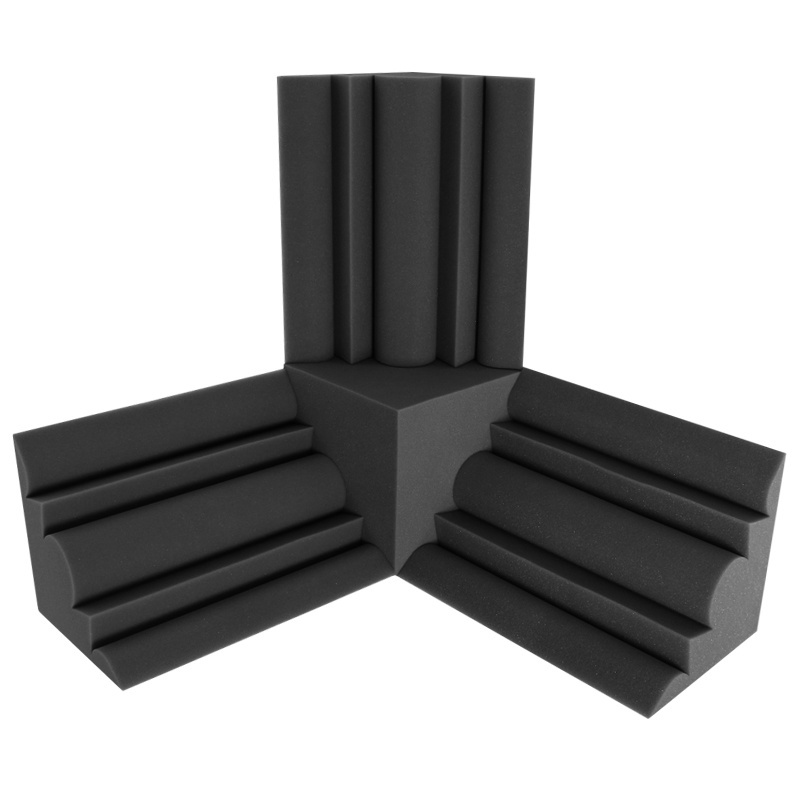 Top Studio Bass Trap Acoustic Foam Corner Block Studio Foam Bass Trap 12 Inch