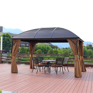 professional Manufacturer Camping canopy tent aluminum roof basket wholesale bar gazebo with privacy cover