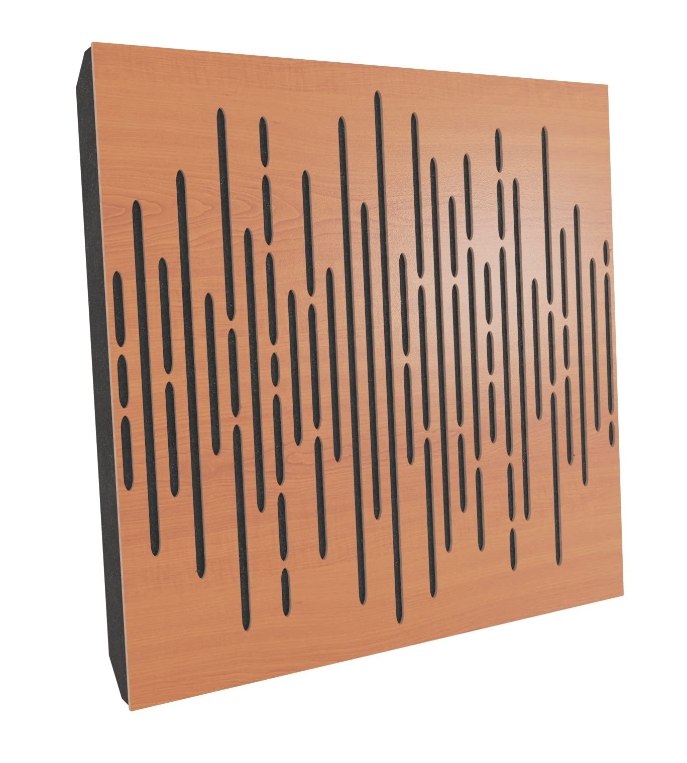 3d model design Custom Thick Wooden Decorative Anti Music Studio Art Modern Wave Wood Acoustic Diffuser 54mm