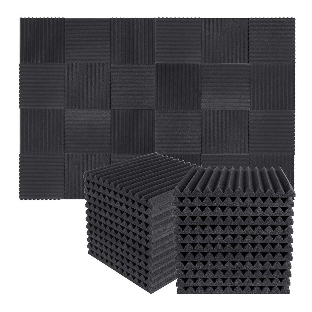 Acoustic Panels Soundproof Studio Foam for Walls Sound Absorbing Panels Sound Insulation Wedge for Studio