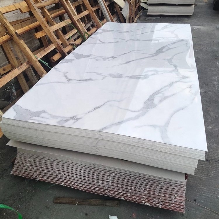 Factory Marble Uv Board Indoor Protective Wall Uv Marble Sheet Pvc Wall Panels Decoration