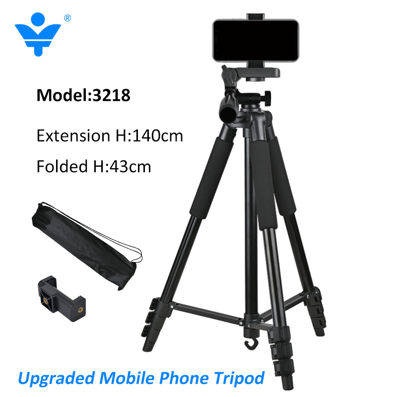 360 degree adjustable portable video recording camera tripod stand