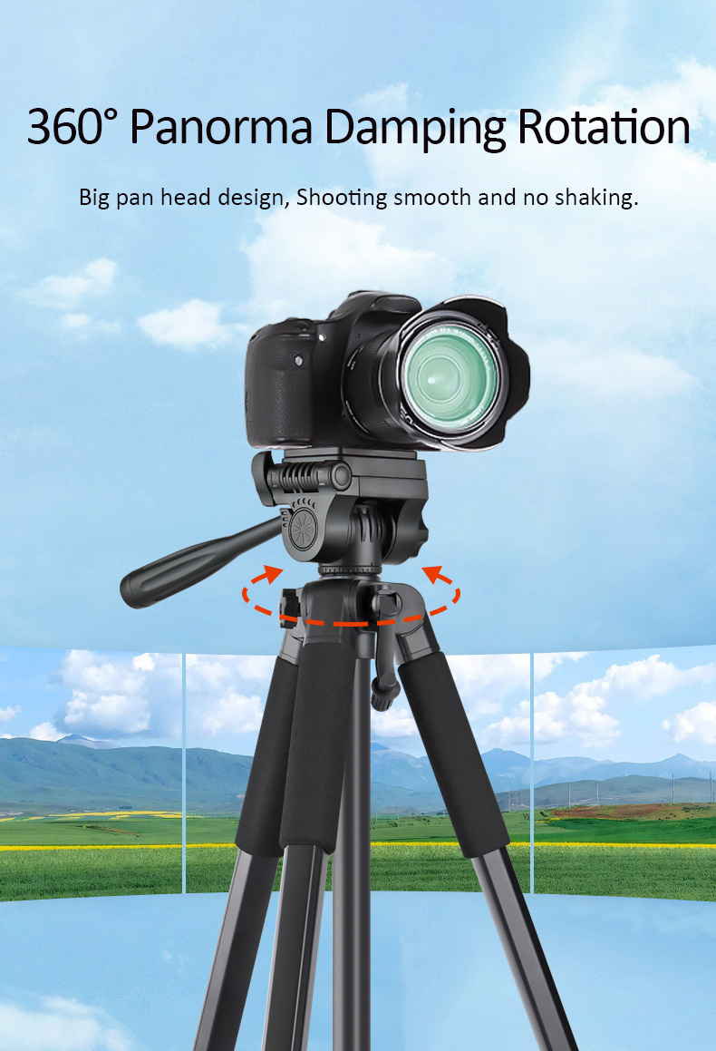 Professional Photography Light Weight Flexible Portable Dslr Slr Video Camera Mount Tripod Stand For Canon / Nikon Camera