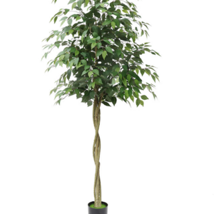 Large Artificial Plants Banyan Tree Plastic Leaves Indoor Plants Faux Outdoor Greenery For Home Garden Wedding Decor