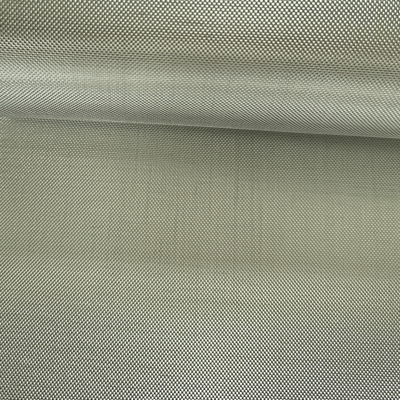 colored electroplating fabric 3k 280gsm plain weave silver reflective fabric glass silver fiber fabric cloth