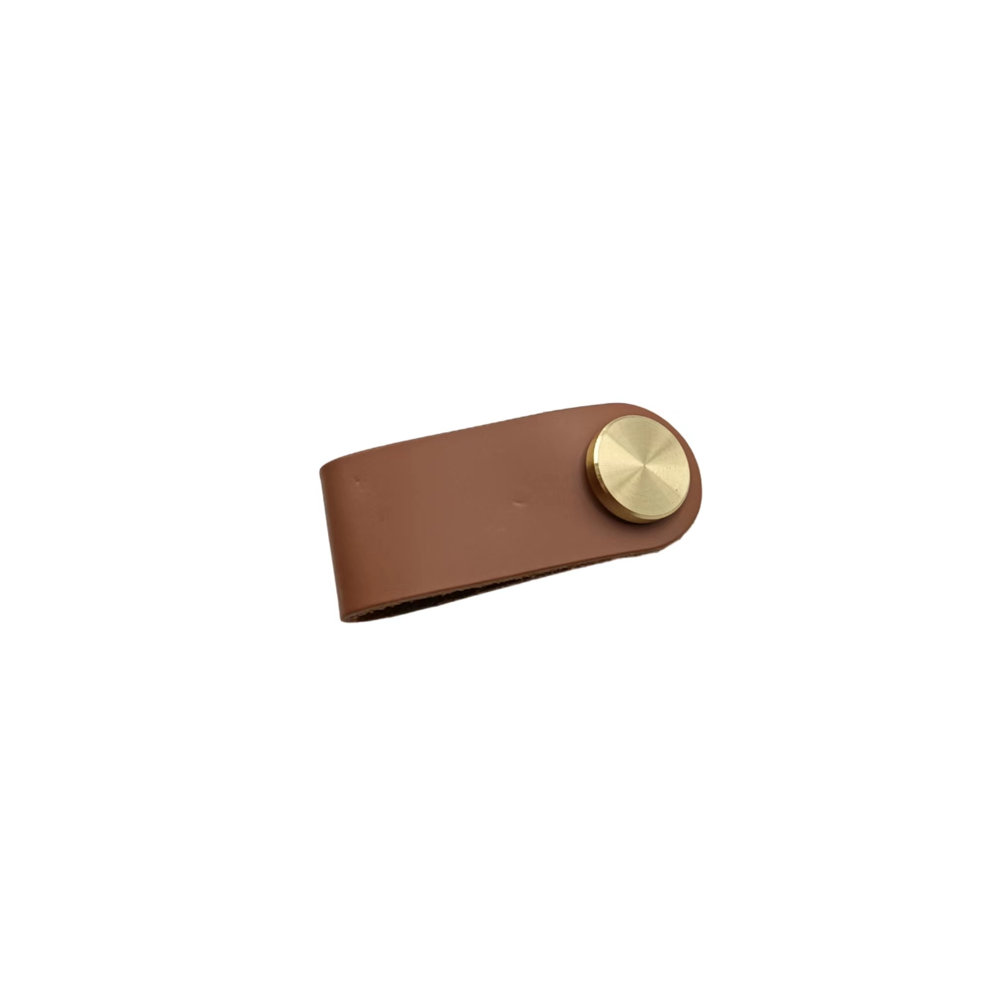 Furniture knobs, leather knobs, furniture knobs European modern wardrobe drawer door custom leather knobs products