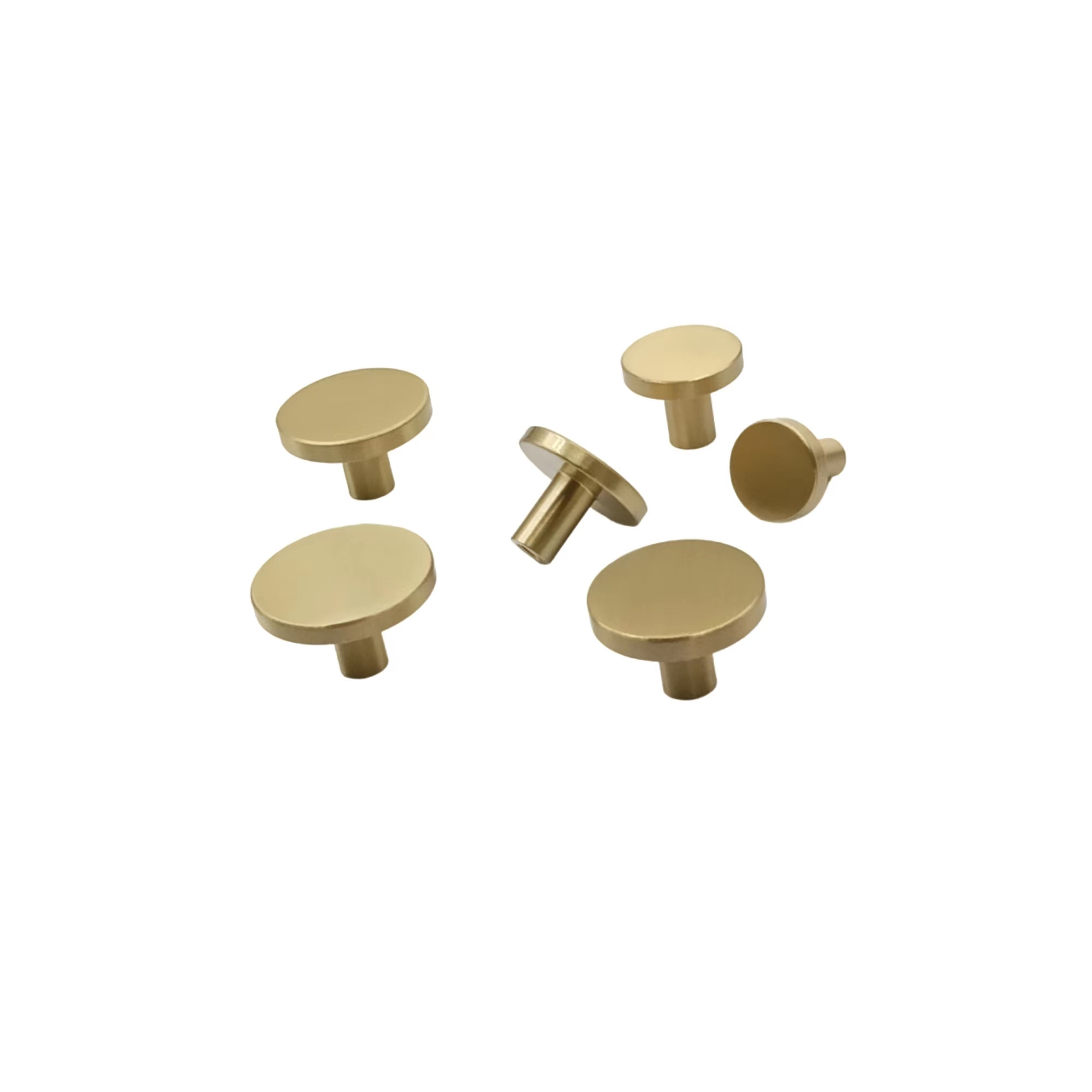 Cabinet Knobs Brass,Brass Kitchen Door Knobs,Solid Brass Handle Knobs Product