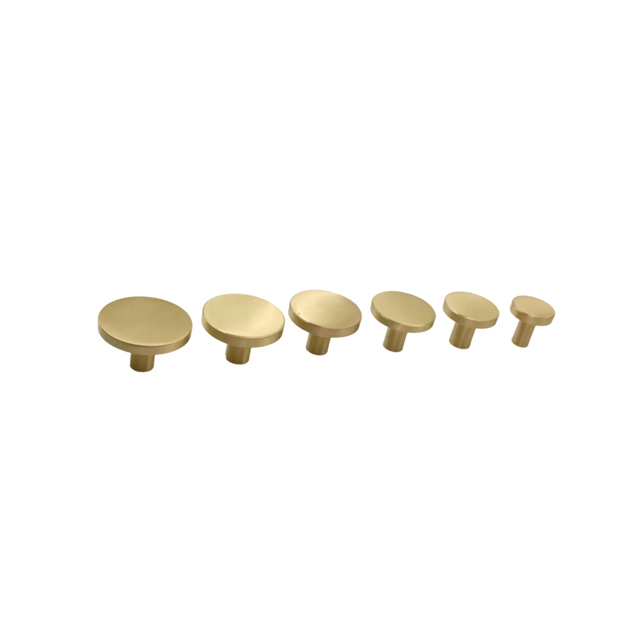 Cabinet Knobs Brass,Brass Kitchen Door Knobs,Solid Brass Handle Knobs Product