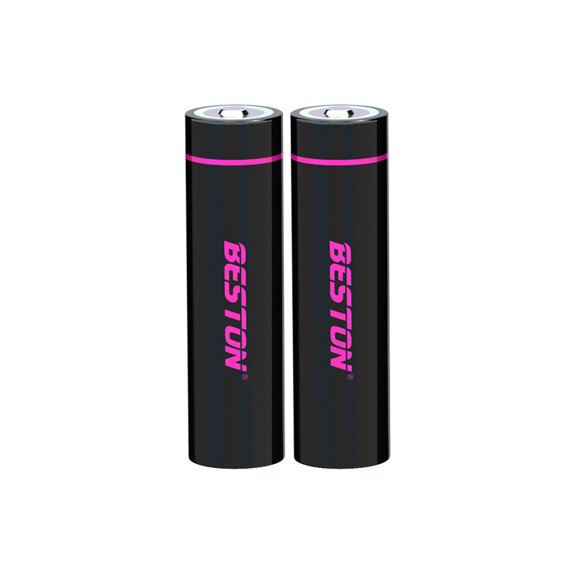 BESTON Point Top 3.7V 18650 Li-ion Rechargeable Battery 2600mAh For Flashlight Power Tools large capacity battery support OEM