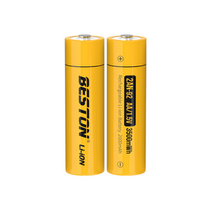 BESTON High performance 4 cells 1.5V Rechargeable AA battery 3500mWh Li-ion battery for toys large capacity battery 1500 cycles