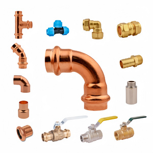 Factory Custom Plumbing Pipe Propress Copper V Profile  Press Fittings